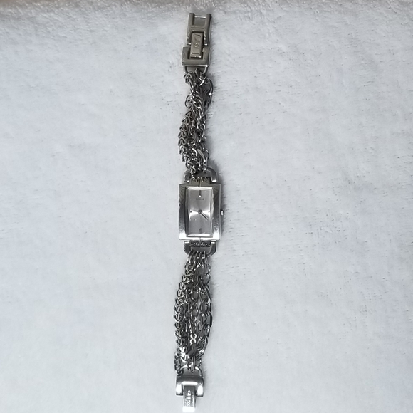 G by Guess Accessories - Vintage Stainless Braided Bracelet Watch by Guess